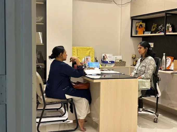 A private consultation at the clinic